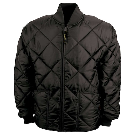 GAME WORKWEAR The Bravest Diamond Quilt Jacket, Black, Size 3X 1221-J